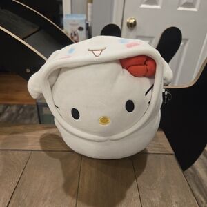 Hello Kitty In Cinnamon Roll Costume Squishmallows Plush
